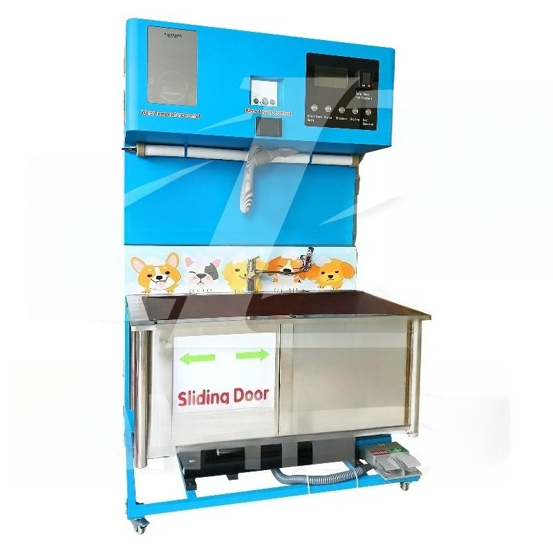 Pet Hygiene Station with Blow  - Pet Supplies Wash Station recension och pris