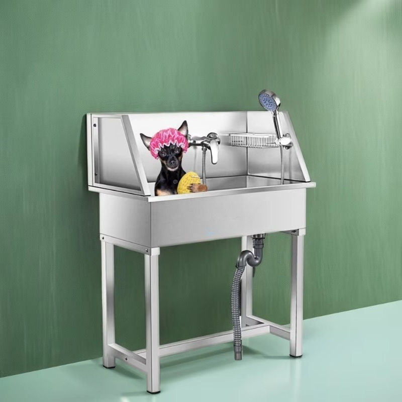 Stainless Steel Small Size Dog - Pet Supplies Wash Station recension och pris