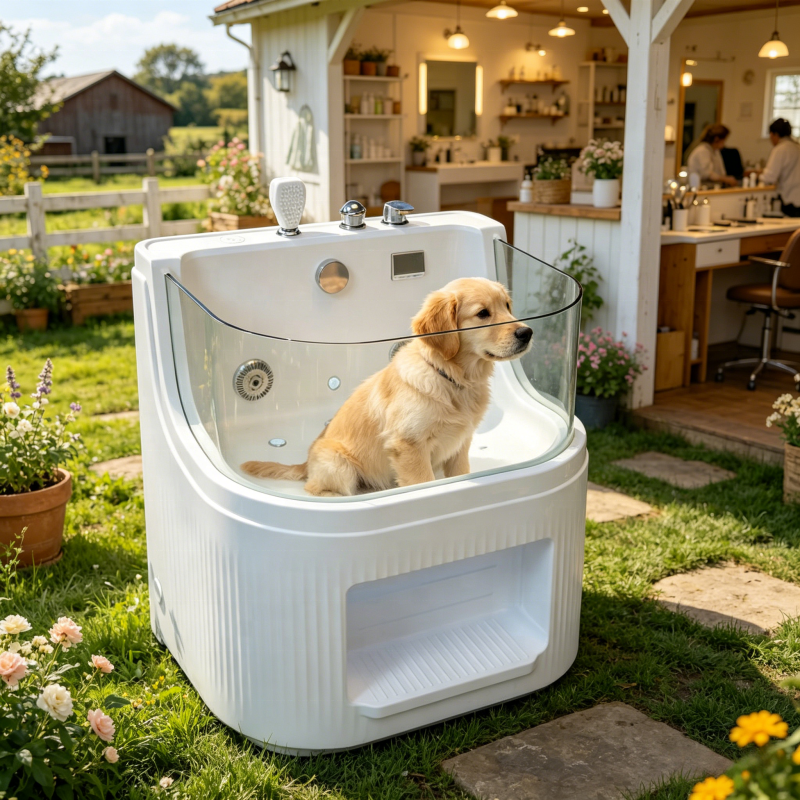 Acrylic Pet Spa Bathtub Mini C - Pet Supplies Wash Station recension och pris