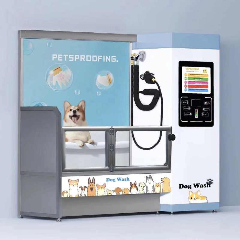 Automatic Coin Operated Stainl - Pet Supplies Wash Station recension och pris