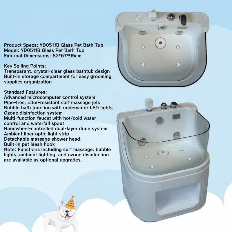 Pet Spa Bathtub Mini Cat Groom - Pet Supplies Wash Station recension och pris
