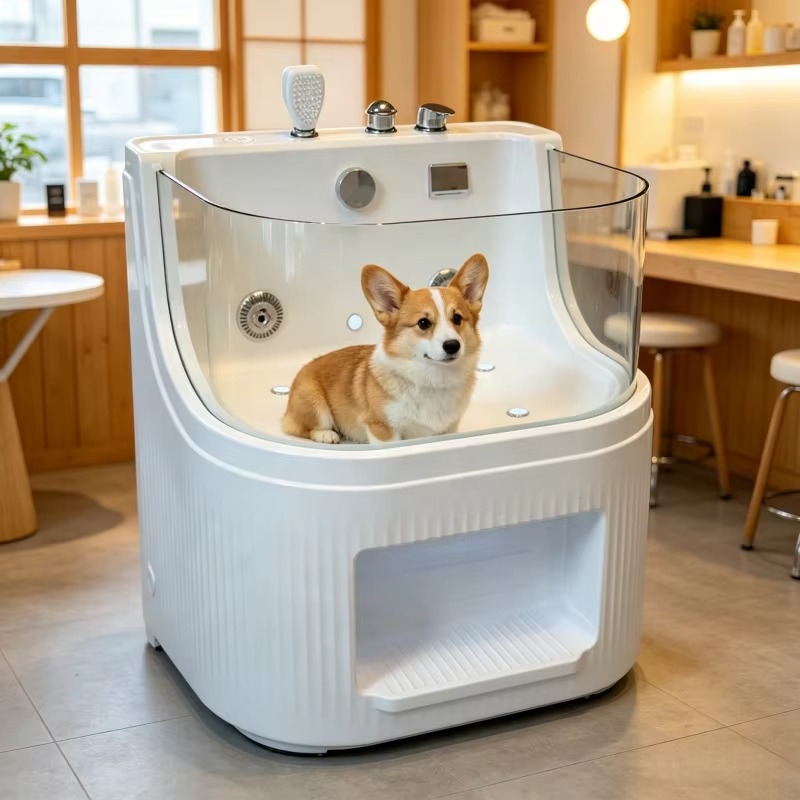 Pet Spa Bathtub Mini Cat Groom - Pet Supplies Wash Station recension och pris