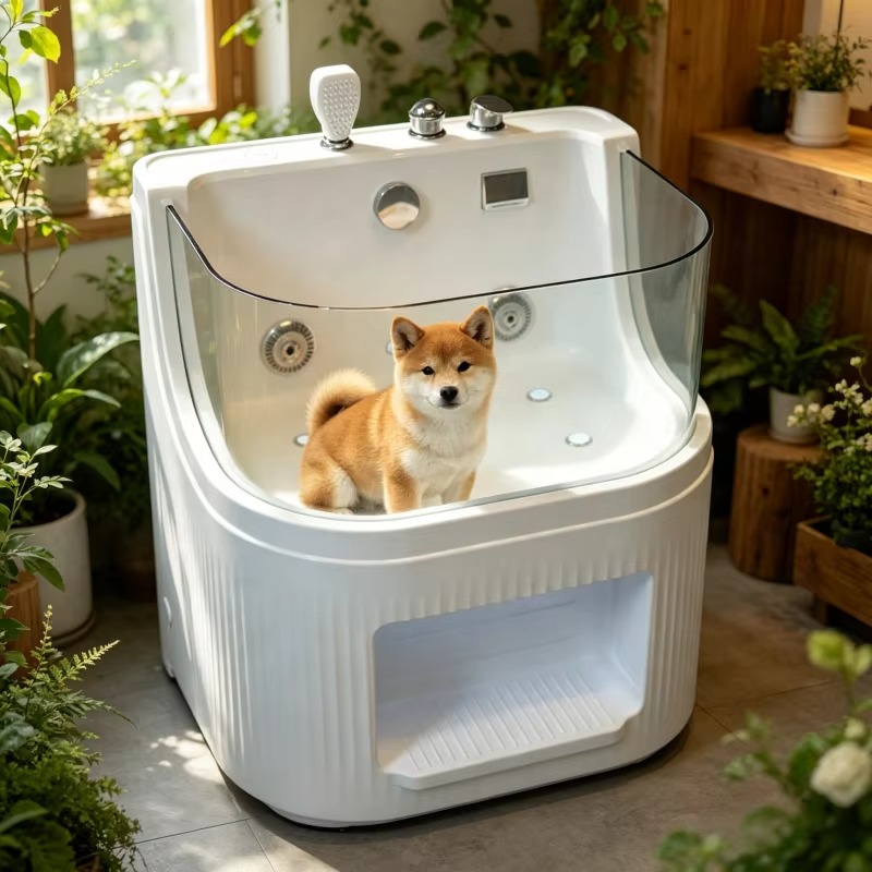 Pet Spa Bathtub Mini Cat Groom - Pet Supplies Wash Station recension och pris